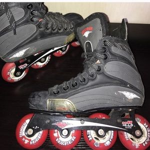 Mission Inline Roller Blades size 5D Roller Hockey